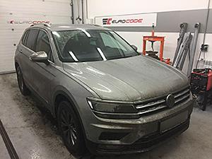 Чип тюнинг ауди VW Tiguan 1.4 TSi 150hp DQ-250